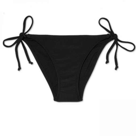 Xhilaration Swim Nwt Xhilaration String Bikini Bottom Large Black Poshmark